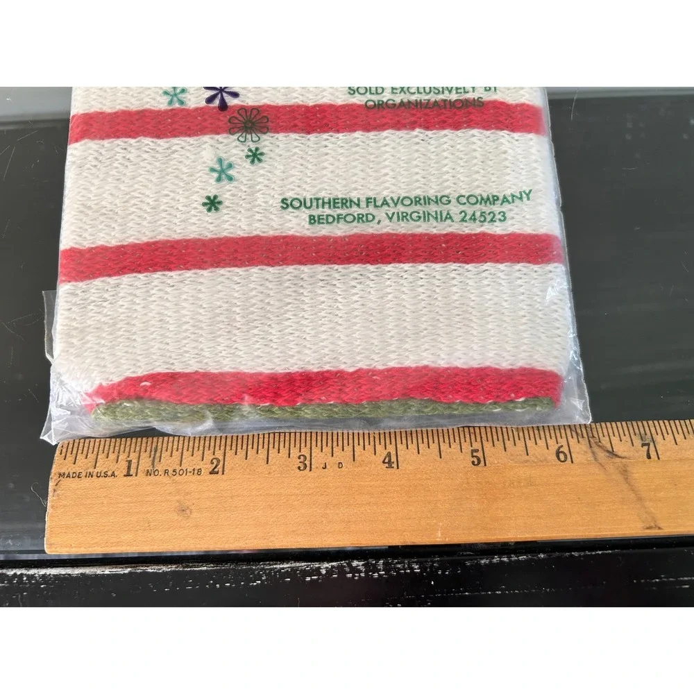 Vintage Happy Home Dish Cloths Southern Flavoring Company Cotton NOS 7 Pack